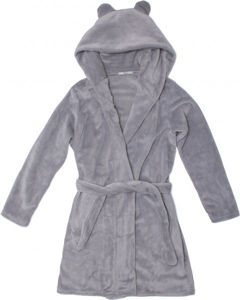 Халат женский Roksana Ушки р. L серый 