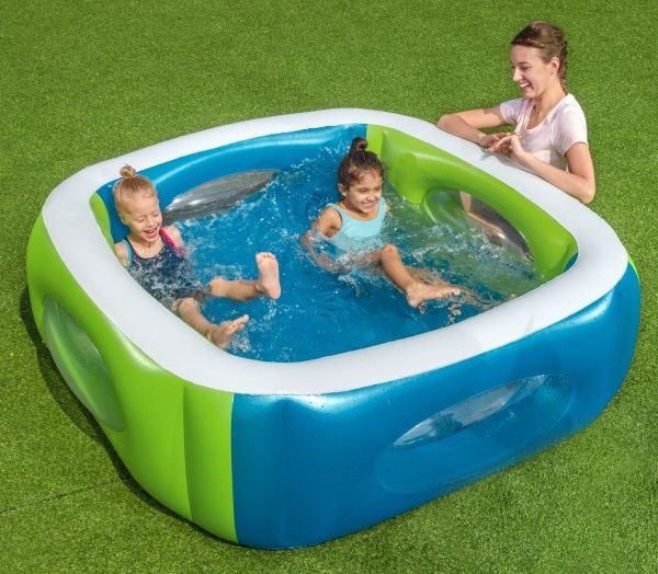 Басейн надувний Bestway Батискаф 168x168х56 см (51132)