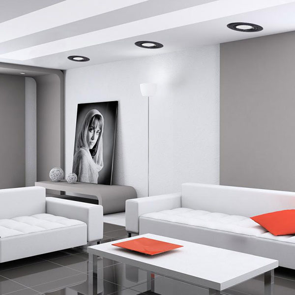 Светильник точечный Accento lighting AC22 MR16 35 Вт G5.3 черный Accento Lighting AC22 чорний