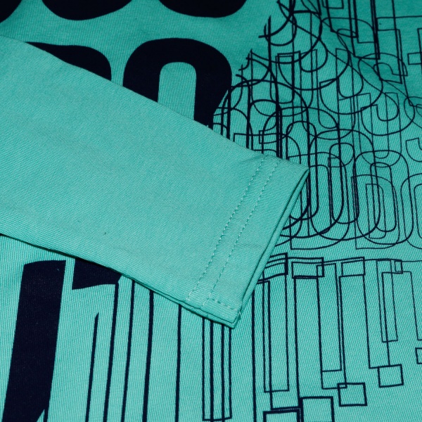 Джемпер для мальчика Фламинго 995-416 р.134 ментоловый 