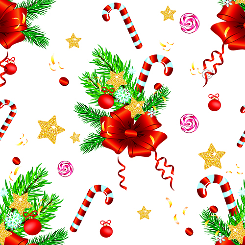 Салфетки столовые La Fleur Конфетка 33х33 см белый с принтом 16 шт.