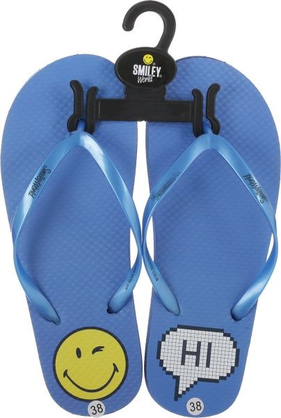 Шлепанцы Hi emoticon р. 38 синий