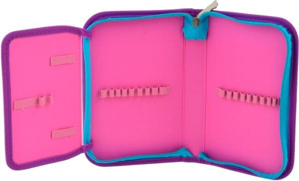 Пенал твердый одинарный с клапаном HP-03 Mermaid Smart голубой