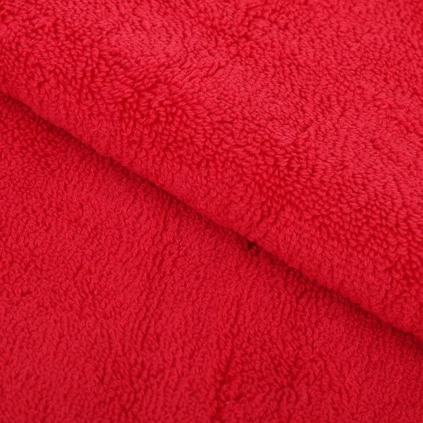 Полотенце махровое с бордюром 50x90 см красный La Nuit 