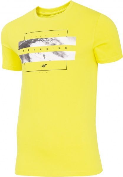 Футболка 4F H4L20-TSM035A-71S H4L20-TSM035A-71S M жовтий