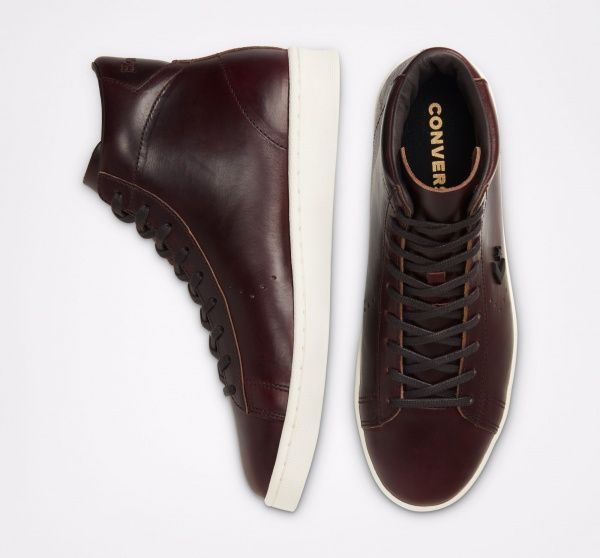Черевики Converse PRO LEATHER HI 168750C р. 9 коричневий