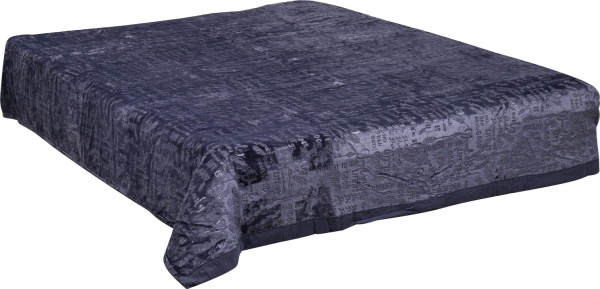 Покривало embossed life 160x200 см La Nuit темно-синій 