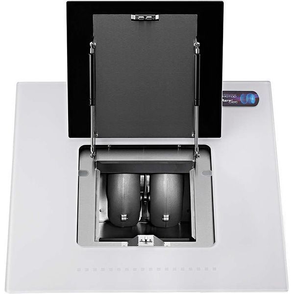 Вытяжка Pyramida HEF 30 (D-600) White