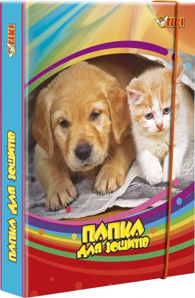 Папка для тетрадей на резинке В5 Тікі