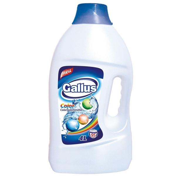 Гель для машинной и ручной стирки Gallus Color 4 л 