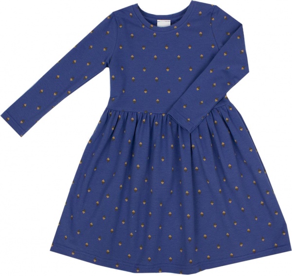 Платье Luna Kids р.110 синий с рисунком 