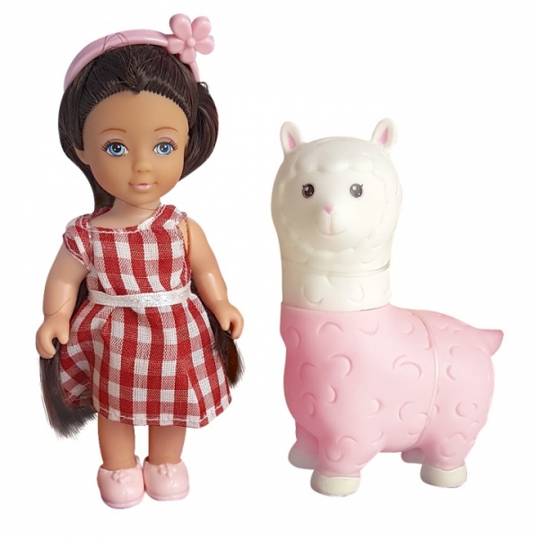 Ігровий набір Shantou Лялька Шеріл і альпака 4616