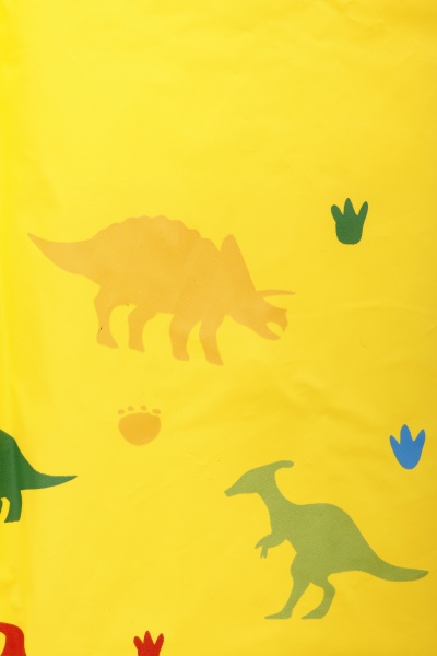 Дождевик Susino Динозавры р.90 желтый 