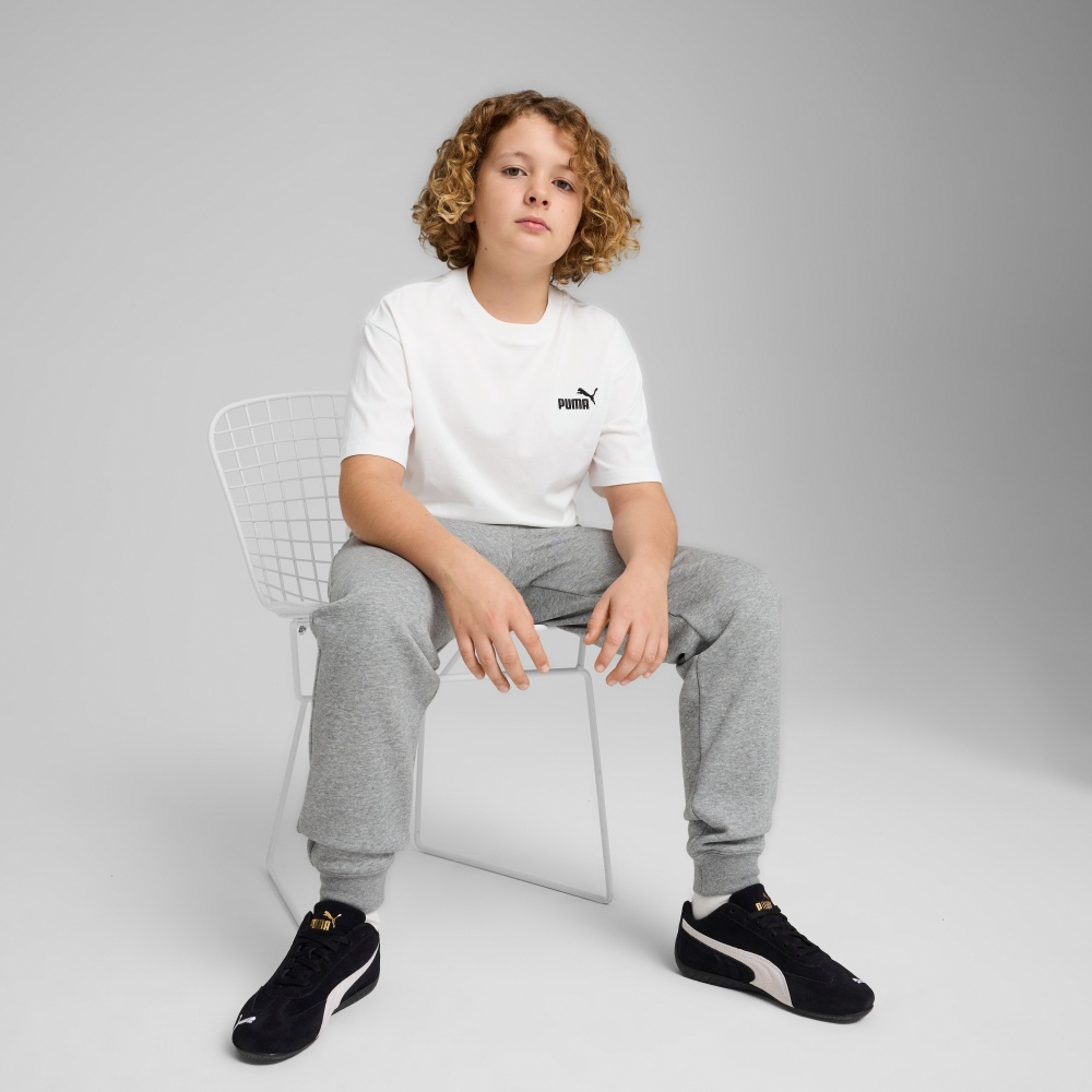 Футболка Puma ESS Small No. 1 Logo Relaxed Tee B 68492002 р.140 белый