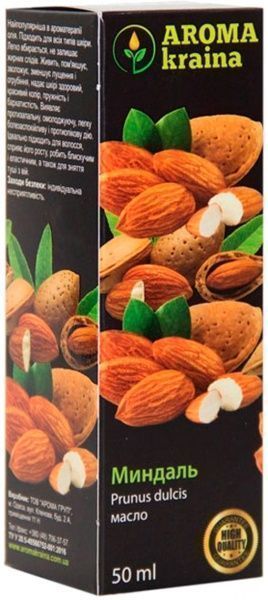 Ефірна олія Aroma kraina Миндальное 50 мл 