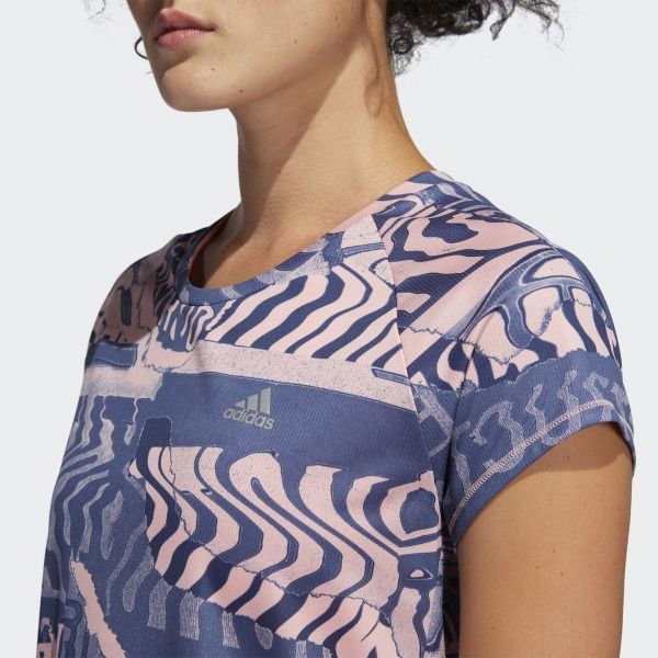 Футболка Adidas OWN THE RUN TEE FL7257 XS рожевий