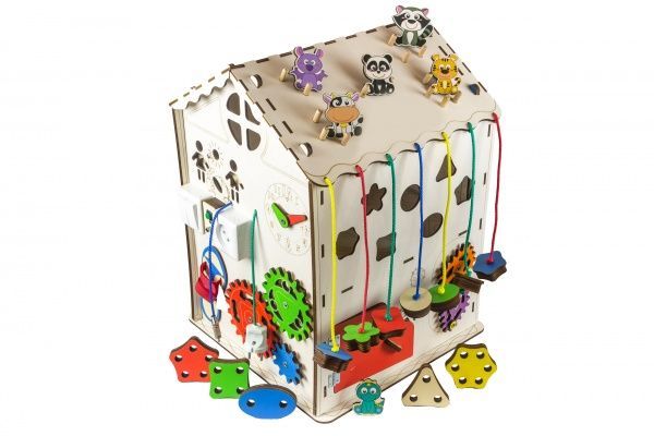 Игрушка развивающая Good Play Домик большой 35х35х50 см с подсветкой B 009