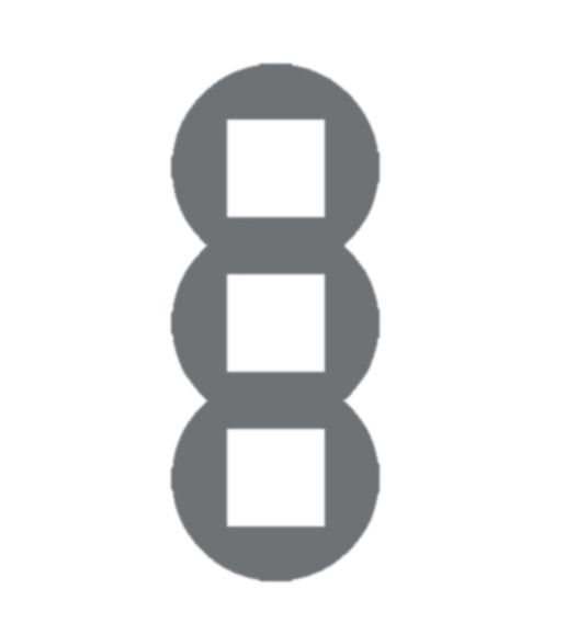 Рамка трехместная Efapel Quadro Siza Viera универсальная алюминий матированный 45931 TAL