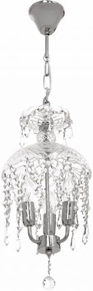 Люстра подвесная Crystal Life 3xE14 хром SP804/03-D25CC 
