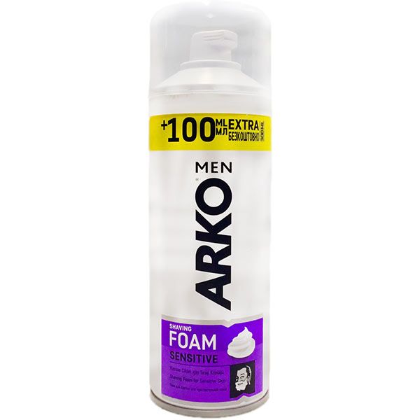 Пена для бритья Arko MEN Sensitive 300 мл