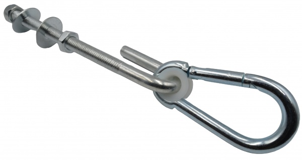 Кріплення для гойдалки 12х130 мм із карабіном 1 шт. 