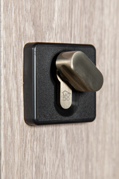 Двері вхідні Revolut Doors В-617 мод. 234-237 дуб табак / дуб немо срібний 2050x850 мм праві