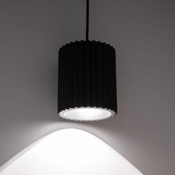 Світильник настінно-стельовий Luminaria 1x60 Вт E27 чорний YORK P2204 BK 