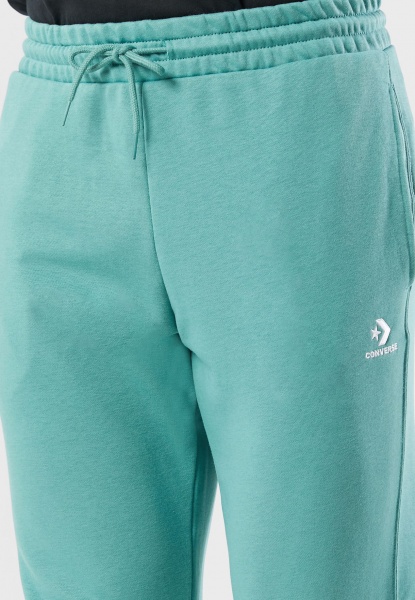 Брюки Converse GO-TO EMBROIDERED STAR CHEVRON FRENCH TERRY SWEATPANT 10023873-346 р. S зеленый