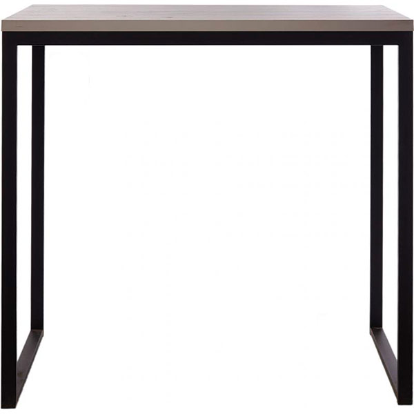 Стол барный Кубик дуб сонома/черный