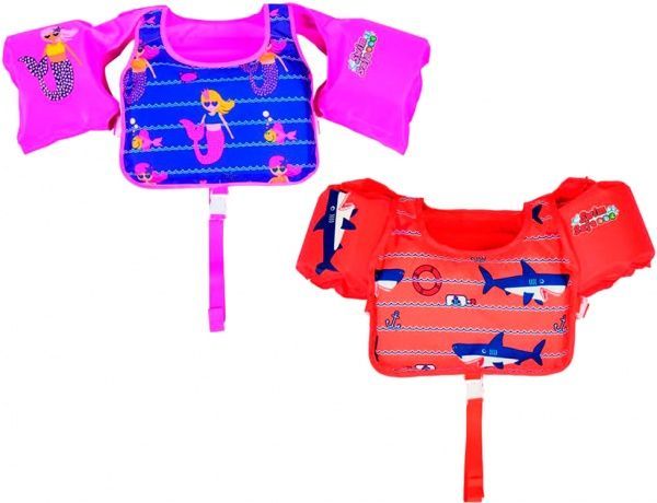 Жилет для плавання з пінопластом з рукавами (18-30кг)