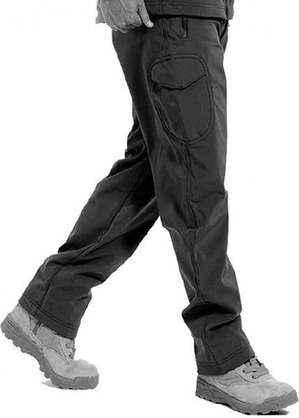 Брюки тактические р. XXL Softshell Shark Skin 01. черный