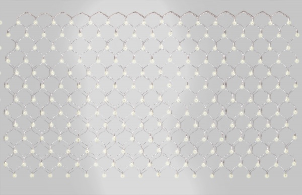 Гирлянда-сетка Джаз Лайт NTLD144-W-E встроенный светодиод (LED) 144 ламп 1,5 м 