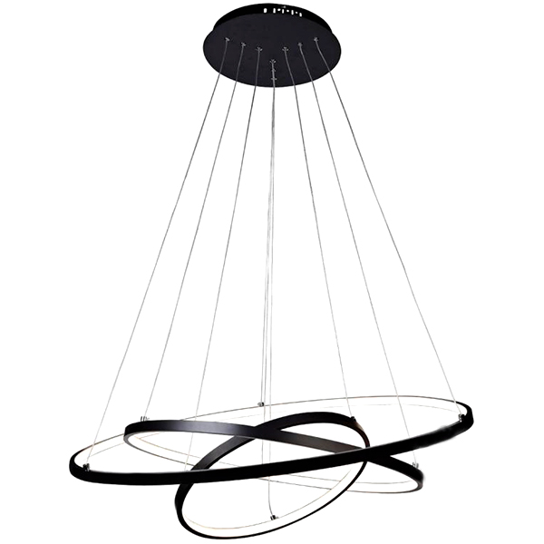 Люстра светодиодная Victoria Lighting Hongkong/SP3 200 Вт черный 