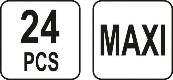Предохранители YATO Maxi в ассортименте 24 шт.