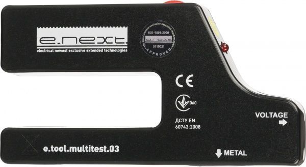 Сигнализатор скрытой электросети E.NEXT e.tool.multitest.03 p0470022