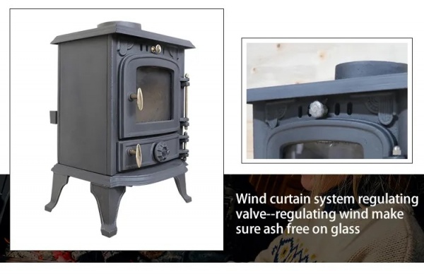 Печь-камин BonFire чугунная BF013S