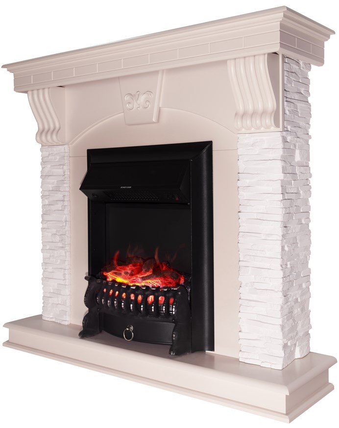 Каминокомплект ASTRA FLAME Миранда + HORTON BLACK