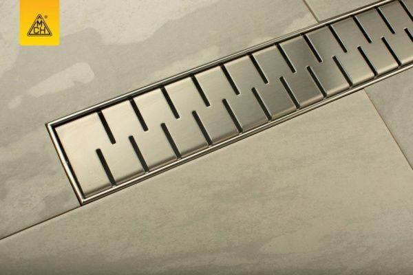 Душевой канал MCH 750 мм с полированной решеткой Медиум