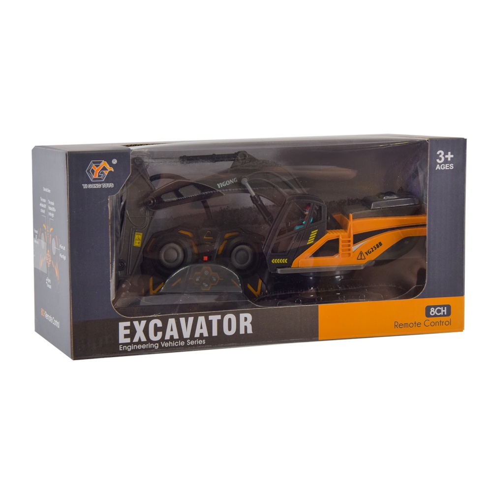 Экскаватор на д/у Shantou 1:24 BC1049