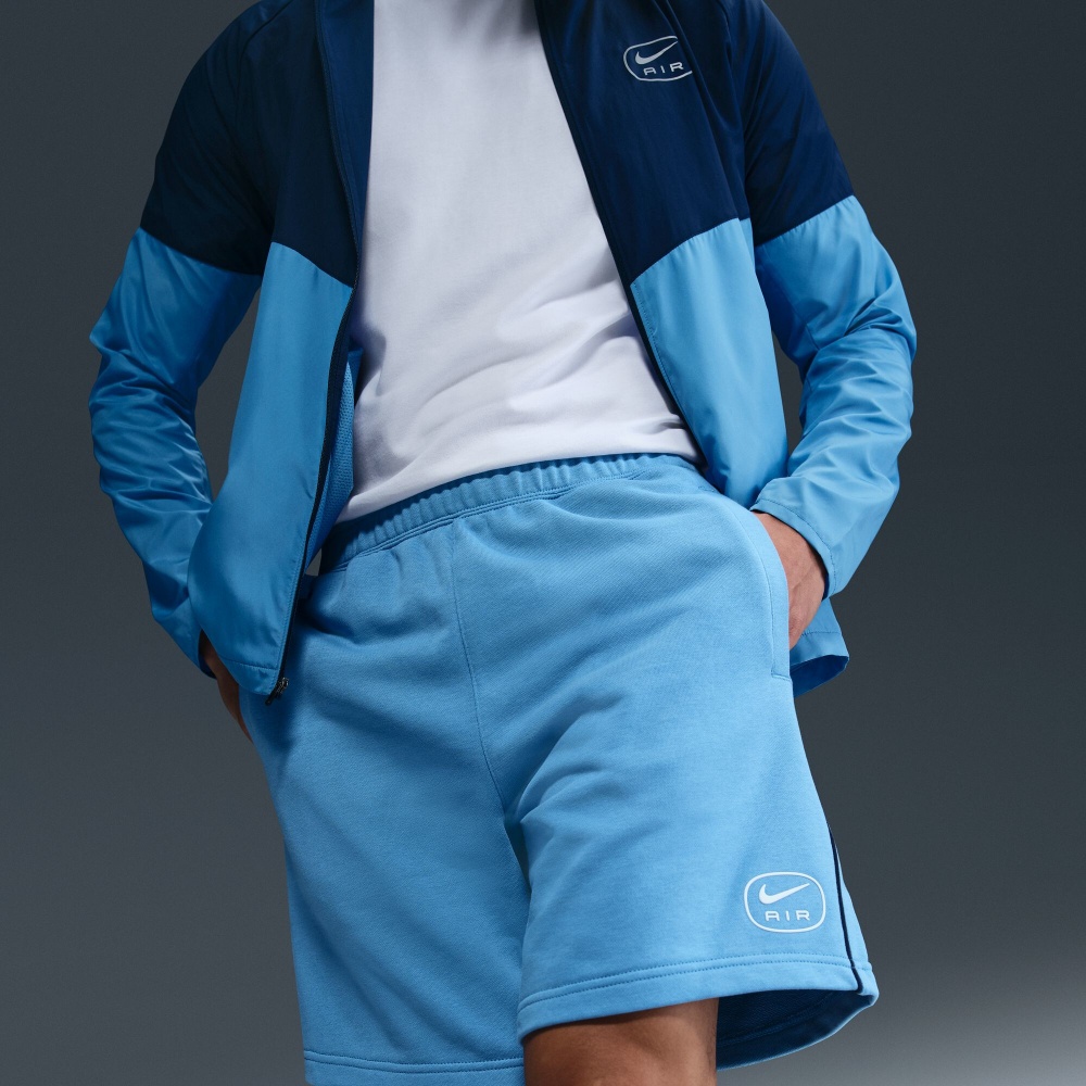 Шорти Nike M NSW SW AIR SHORT FT HM0178-489 р. M синій