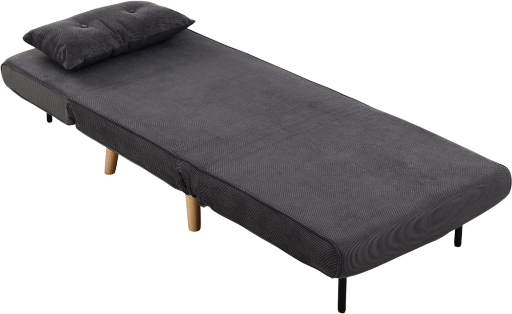 Крісло розкладне Центр Меблів НОТТ 765х1550 мм графіт