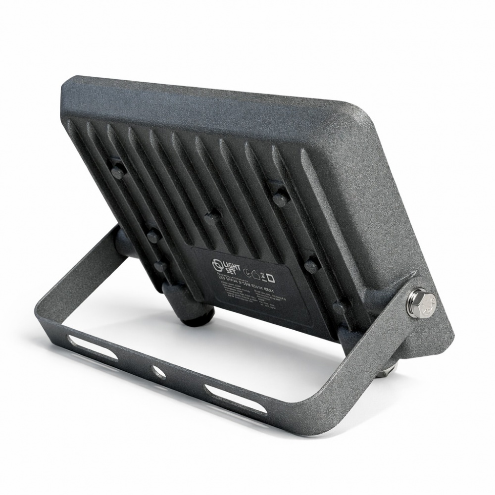 Прожектор світлодіодний LIGHT SET LED SHPAK D 50 Вт IP65 сірий l0810114