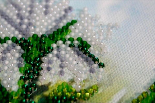 Набор для вышивания бисером на натуральном художественном холсте Козуб лета АВ-285 Абрис Арт 