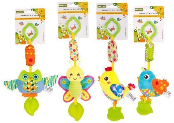 Іграшка-підвіска Baby Team з прорізувачем в асортименті