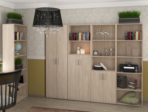 Стелаж SOKME Стелаж 600/1152 Джек дуб сонома 