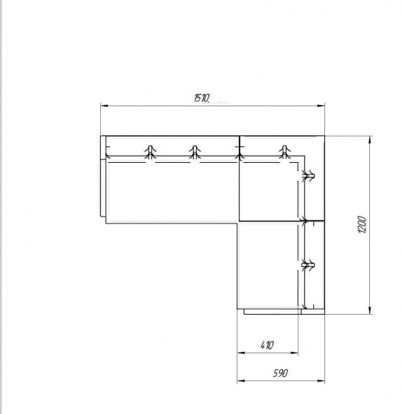 Берегиня Уголок кухонный Сицилия (1,21х1,51) бежевый коричневыйбежевый 