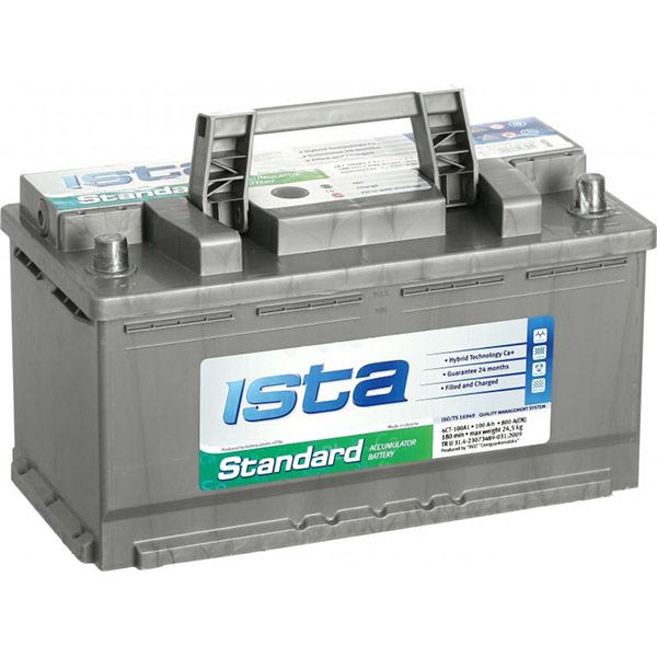 Аккумулятор Ista 6СТ-100 800A