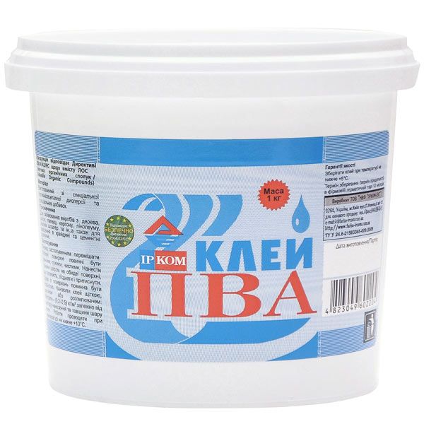 Клей ПВА ИРКОМ Северодонецкий 1кг