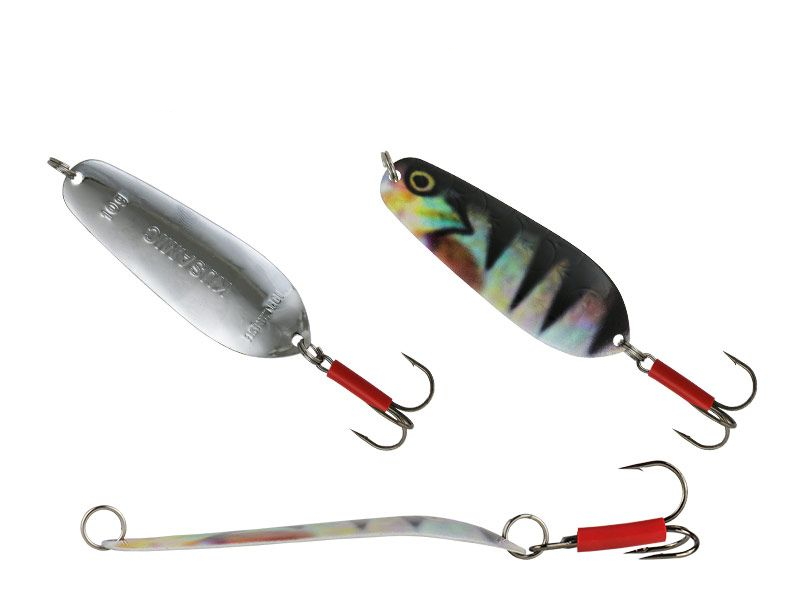 Блесна-колебалка Fishing ROI 10 г Kusamic 10gr 294, рыбка желто-оранжево-черная