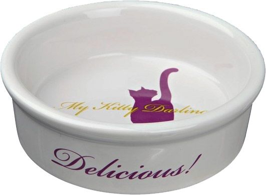 Миска Trixie керамическая для кота 0,2л, 15см